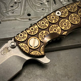 Hinderer XM Series ".45 Auto" Ti scale