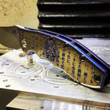 ZT0562 "Warrior" Ti scale - Blue and Gold