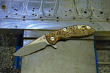 Hinderer XM Series "Paisley" Ti scale
