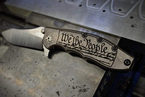 ZT0562 "We The People" Full Ti - blackwash Ti