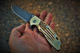 Hinderer XM-18 "Battle Torn Flag" Brass scale