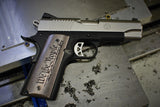 1911 "We The People" Darkwash Ti grips