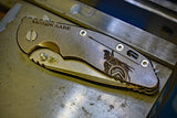 Hinderer XM Series "Molon Labe" Ti scale