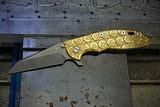 Hinderer XM ".45 Auto" Brass scale