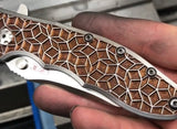 Hinderer XM Series "HyperCubes" Ti scale