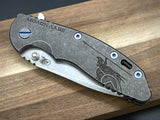Hinderer XM Series "Molon Labe" Ti scale