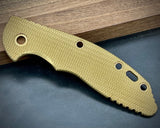 Hinderer XM-18 fine pattern Brass scale
