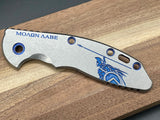 Hinderer XM Series "Molon Labe" Ti scale