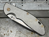 Hinderer XM Series Smooth Ti scale