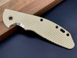 Hinderer XM - Diamonds pattern Brass scale