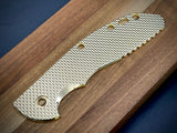 Hinderer XM - Diamonds pattern Brass scale