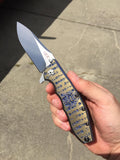 ZT0562 "Warrior" Ti scale - Blue and Gold