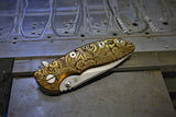 Hinderer XM Series "Paisley" Ti scale