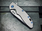 Hinderer XM Series "Dragon Scales" Ti scale
