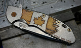 Hinderer XM-24 "Hold The Line" Ti scale - Dark Bronze - Ready to Ship